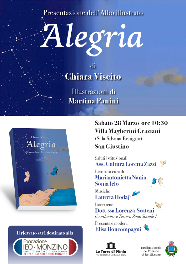 Locandina presentazione di “Alegria”