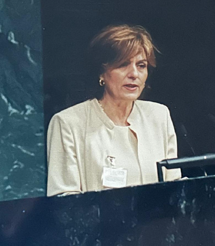 Foto di Katia Belillo ex Ministra per le Pari Opportunità