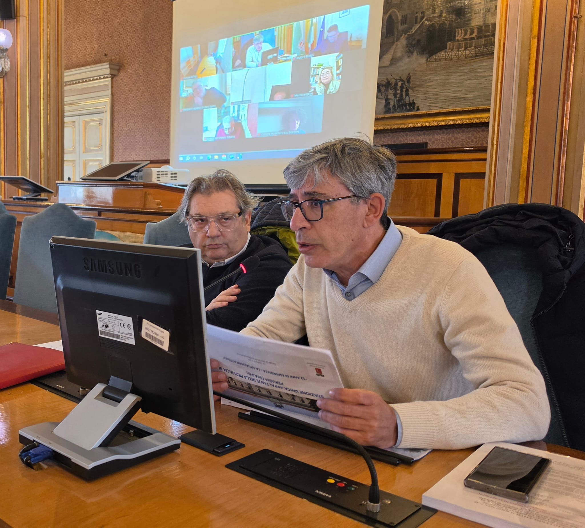 Il dirigente del Servizio Stazione Appaltante, Stefano Rossi