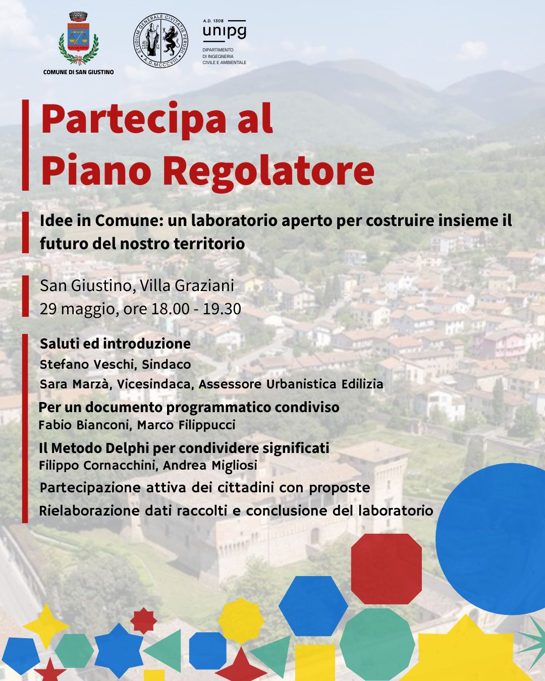 San Giustino – Il Comune apre il confronto sul nuovo Piano Regolatore San Giustino – Il Comune apre il confronto sul nuovo Piano Regolatore