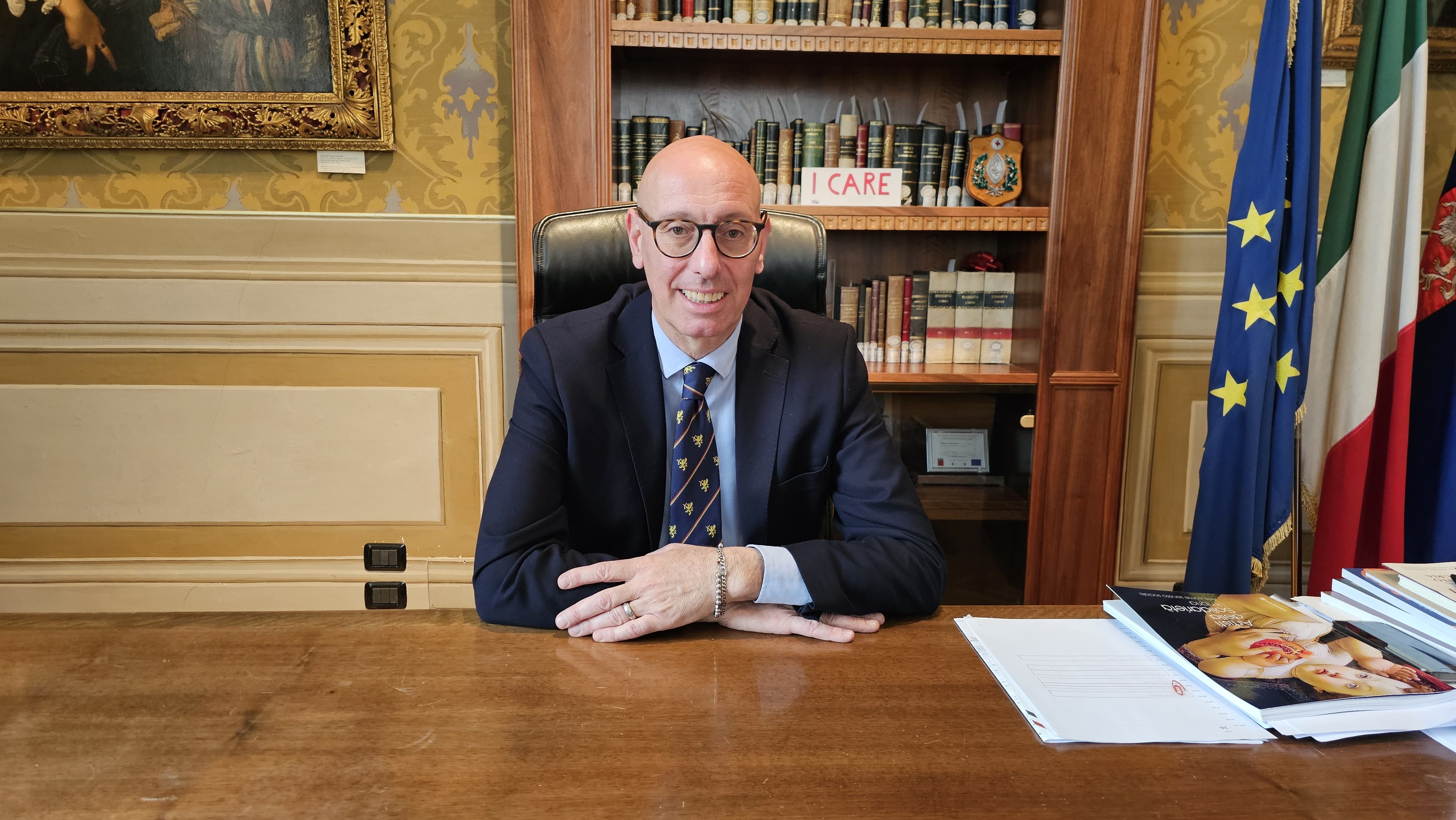 Il presidente della Provincia di Perugia si congratula con la Sir Sicoma Monini per la conquista della Champions League
