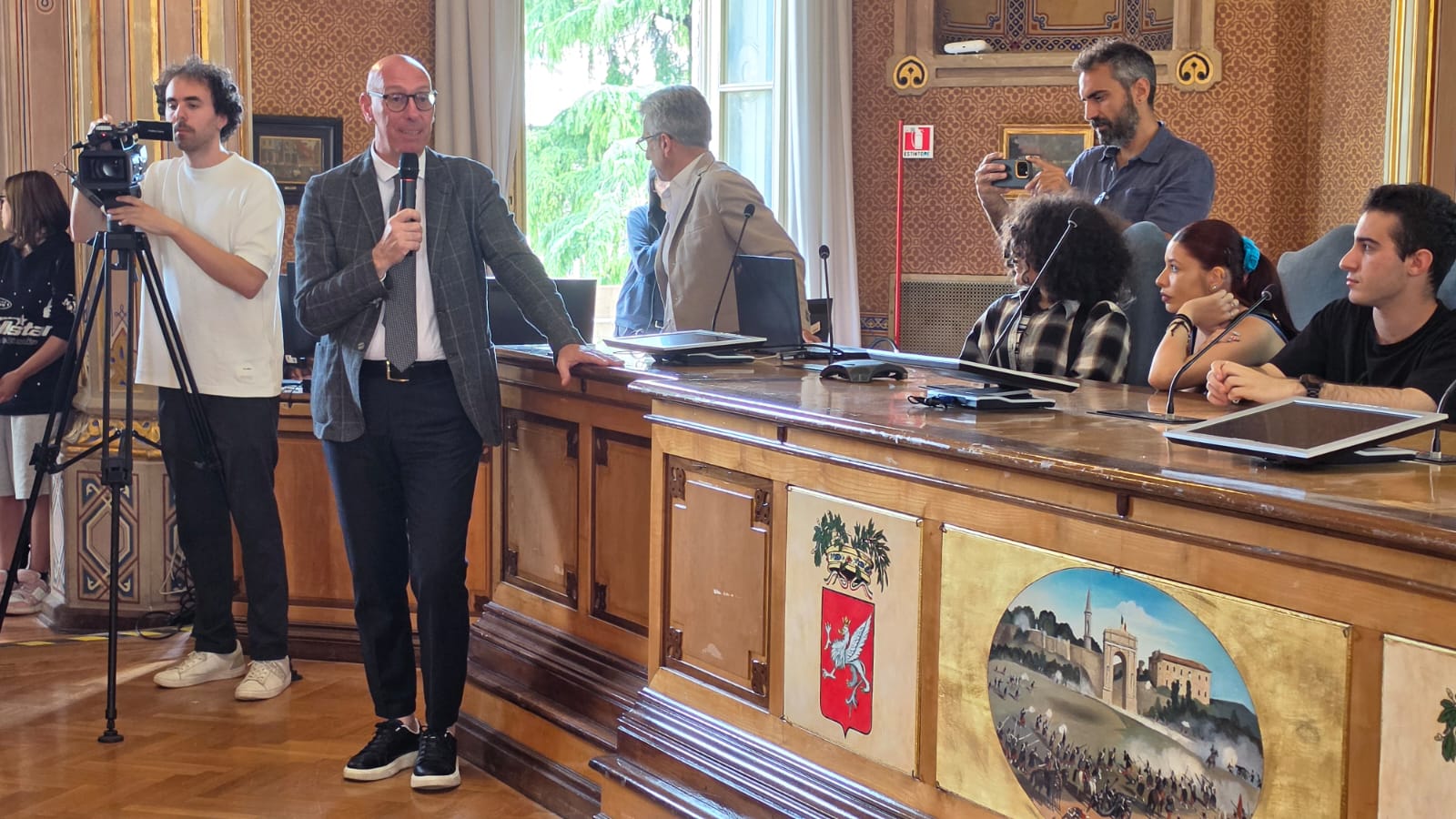 Il presidente della Provincia interviene all'inaugurazione della seconda edizione di “Materiale & Immaginario – Simbiosi” 
