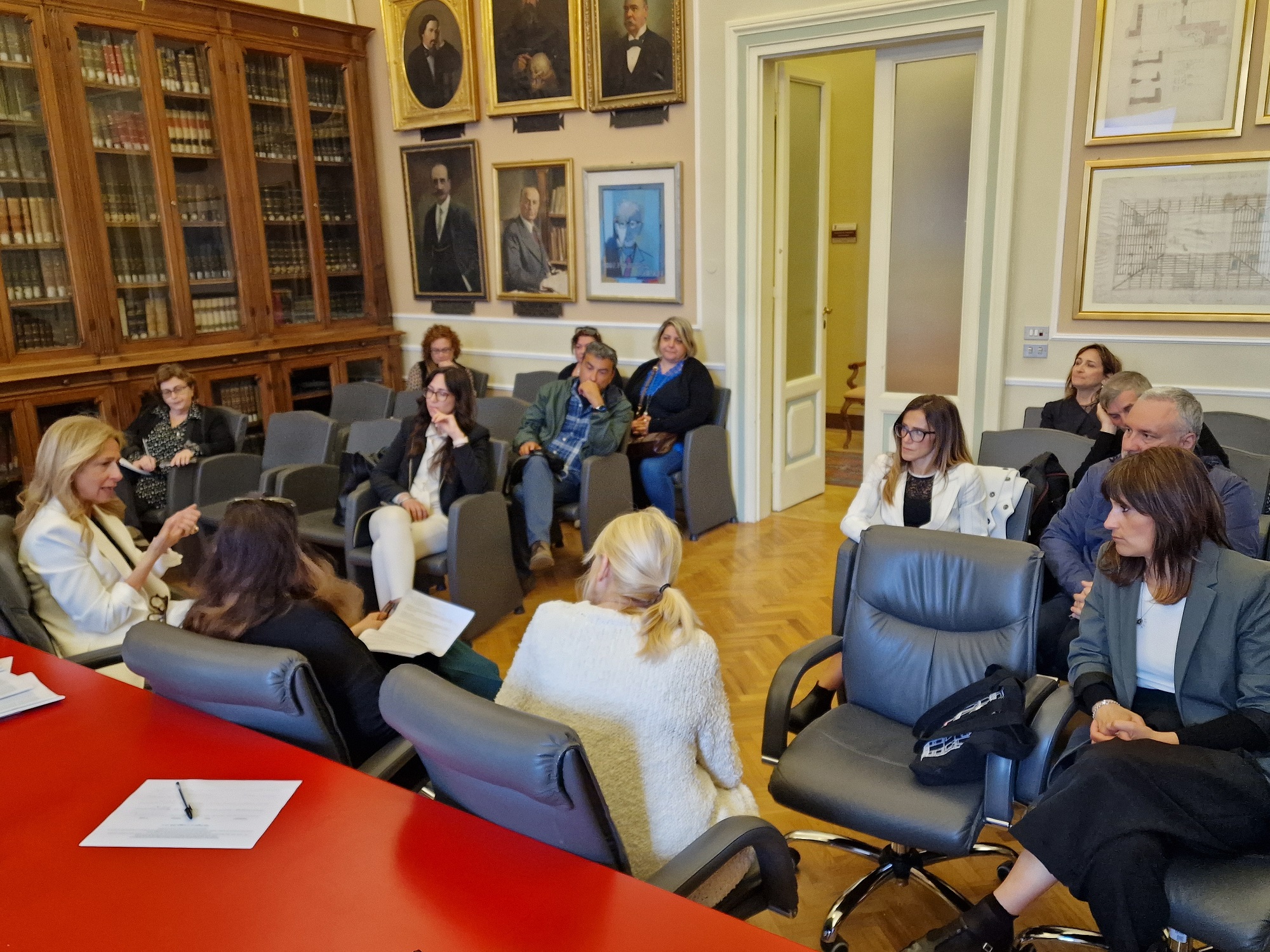 L'incontro nella Sala Pagliacci