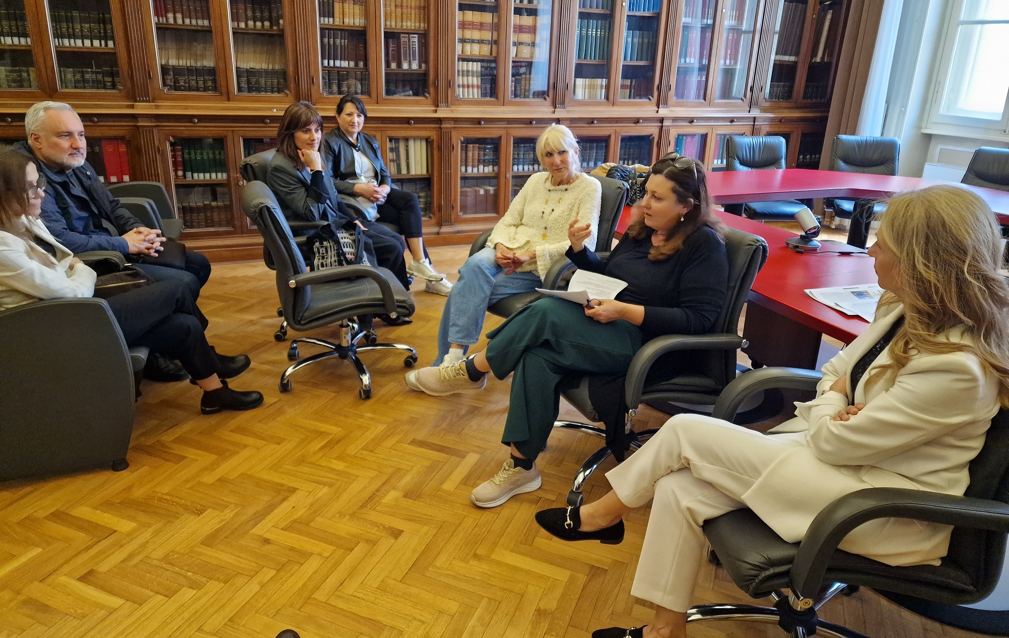 L'incontro nella Sala Pagliacci