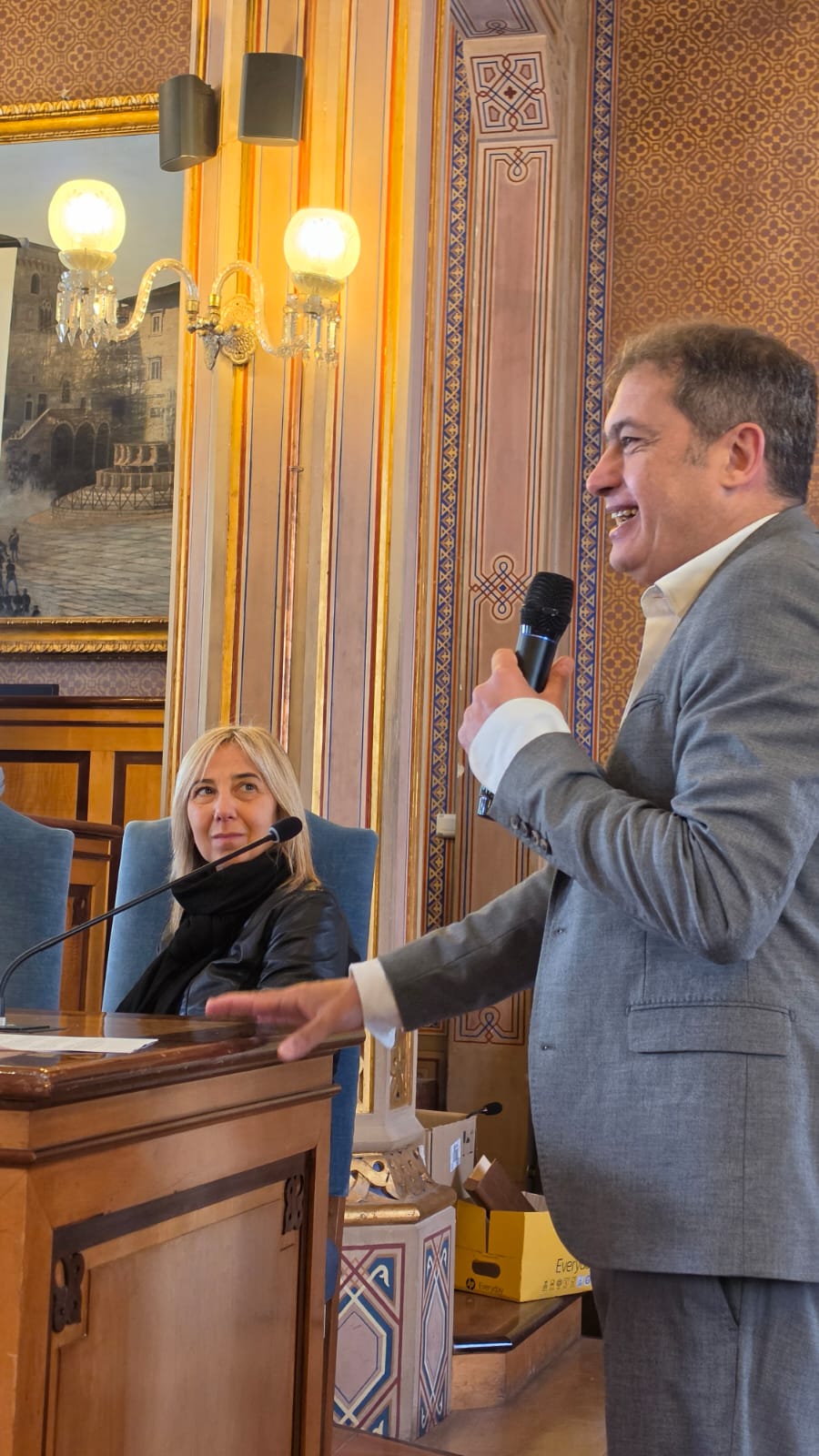 Barbara Rossi e Nicola Mariuccini