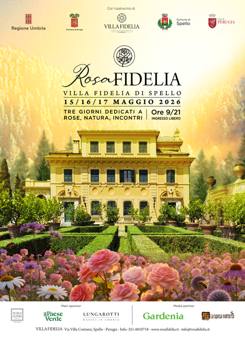 &ldquo;Rosa Fidelia&rdquo; &ndash; A Spello tre giorni dedicati al giardinaggio e agli stili di vita naturali