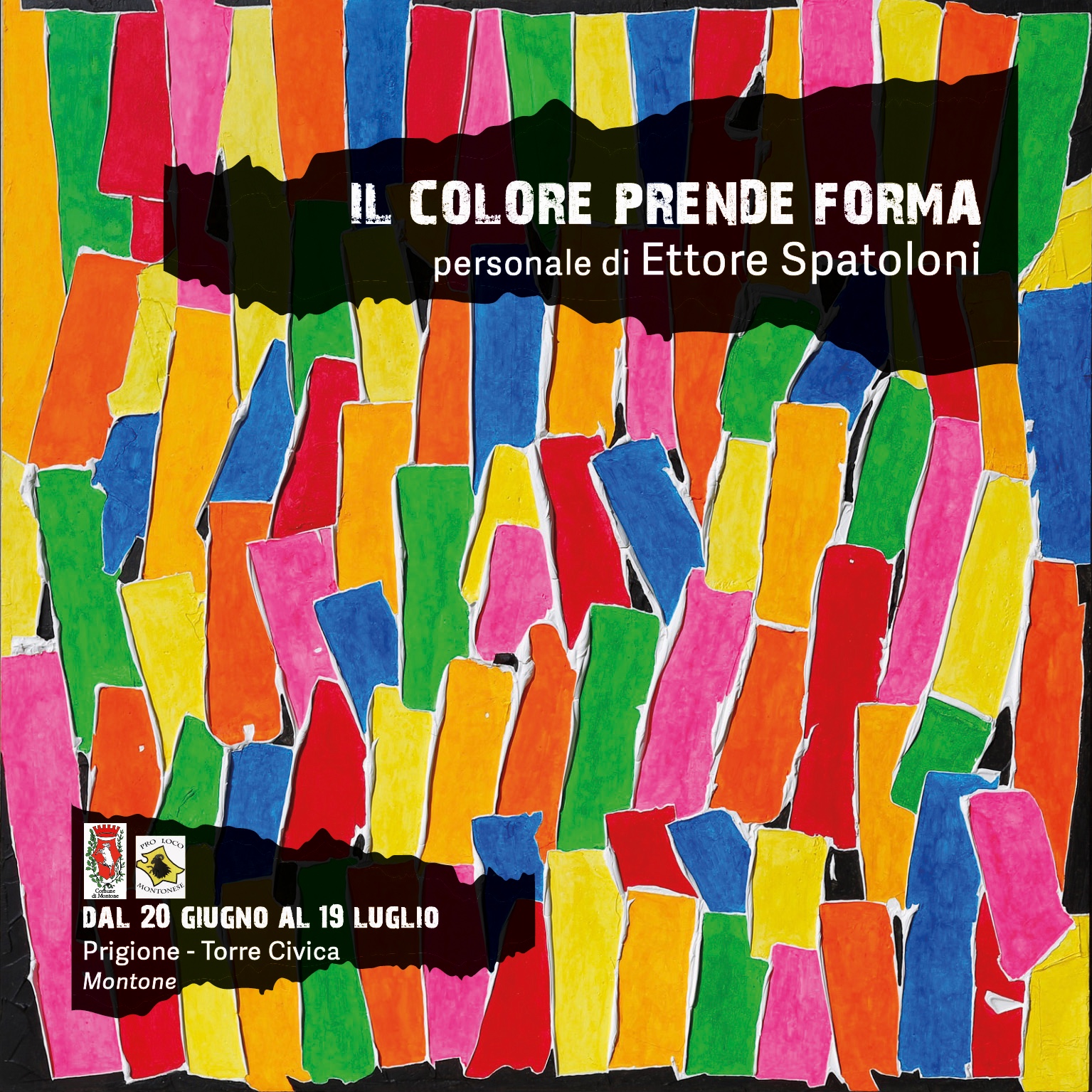 Arte - A Montone la mostra di Ettore Spatoloni "Il colore prende forma"