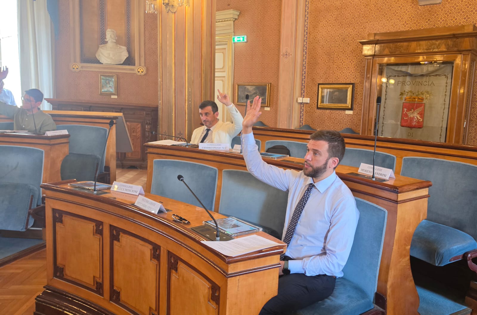 Foto seduta del consiglio provinciale 24 giugno 2026
