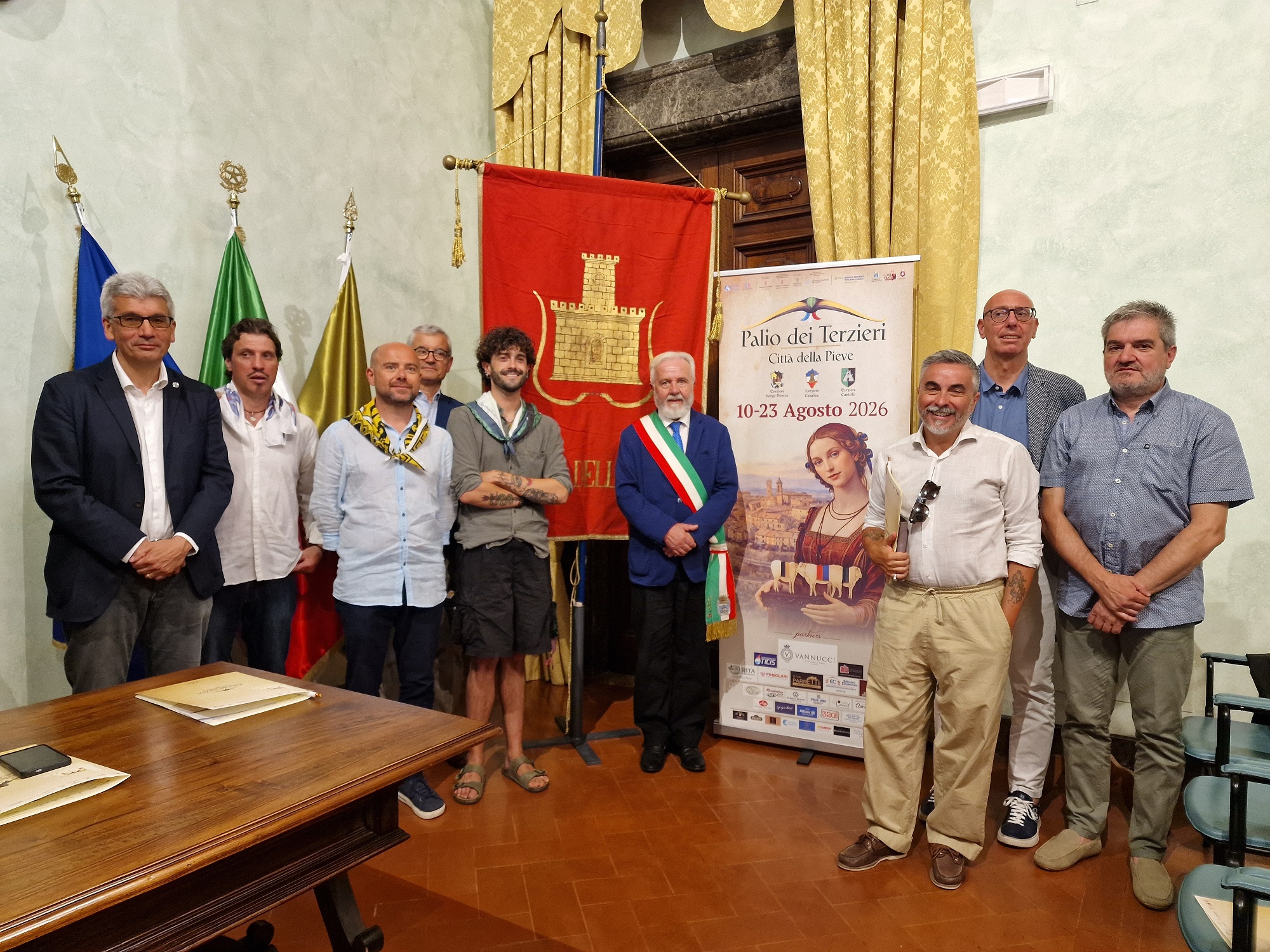 Palio dei Terzieri – Città della Pieve, dal 10 agosto rievocazioni, taverne aperte e spettacoli Palio dei Terzieri – Città della Pieve, dal 10 agosto rievocazioni, taverne aperte e spettacoli
