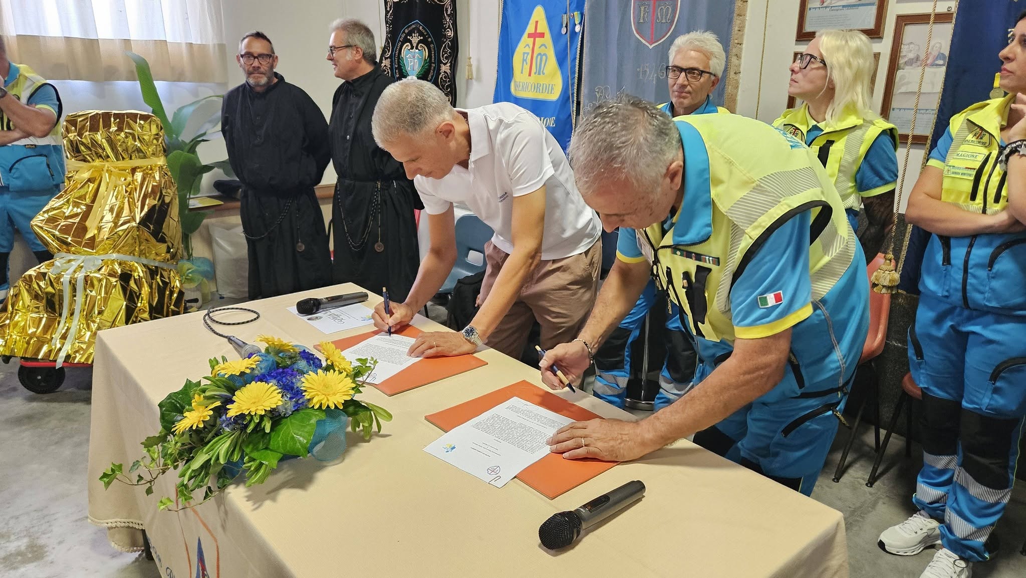 Volontariato &ndash; Misericordia di Magione e di Campi Bisenzio firmano Patto di gemellaggio