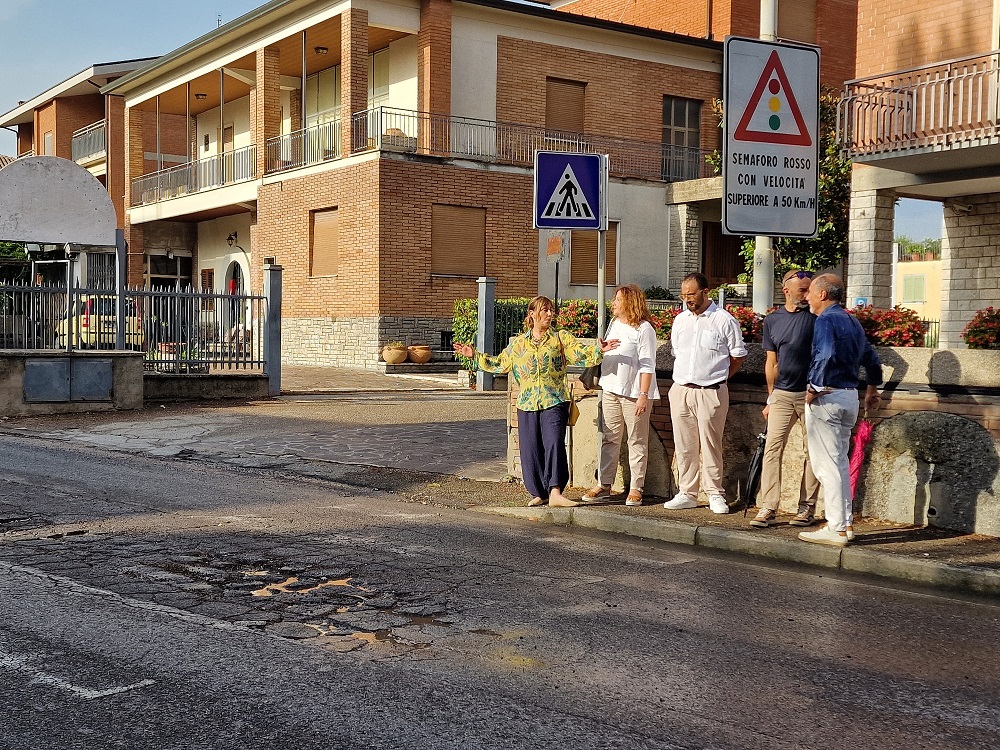 Il sopralluogo di Pasquino e Moscioni a San Martino in Colle