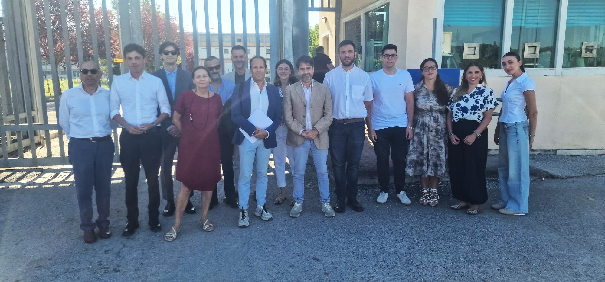 Consiglieri Vescovi e Bacelli in visita al Carcere di Capanne