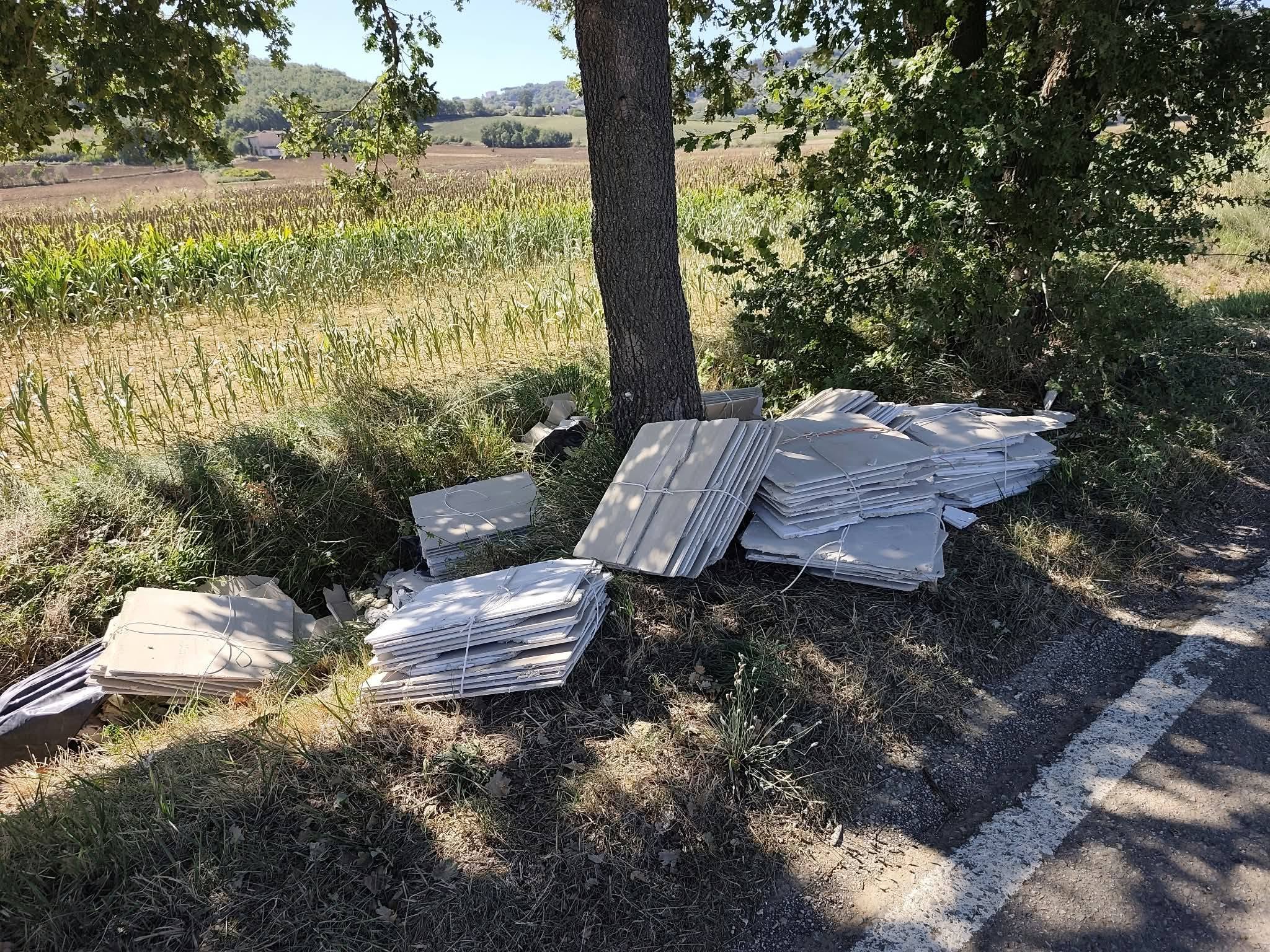 Rifiuti abbandonati