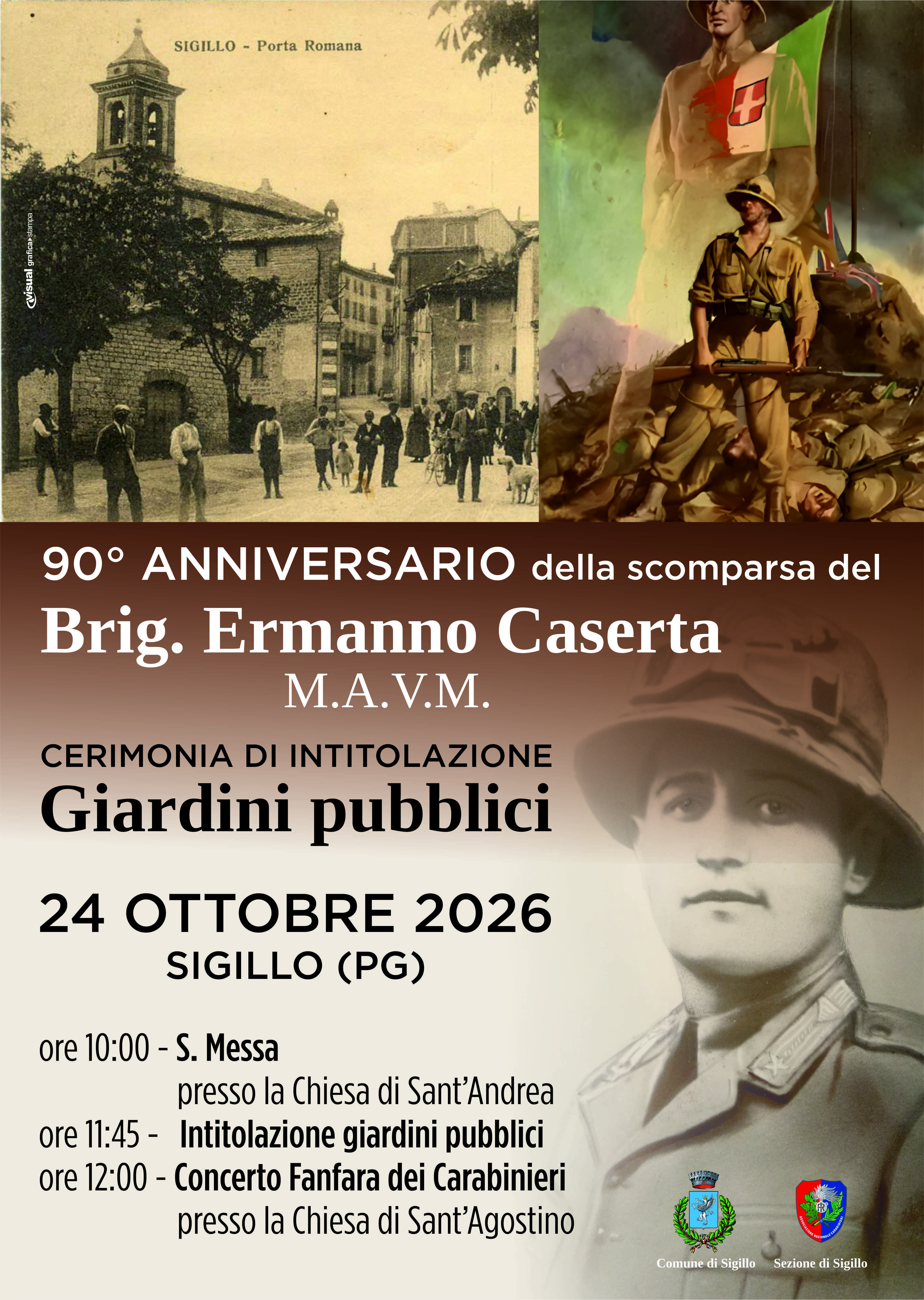 Locandina della cerimonia