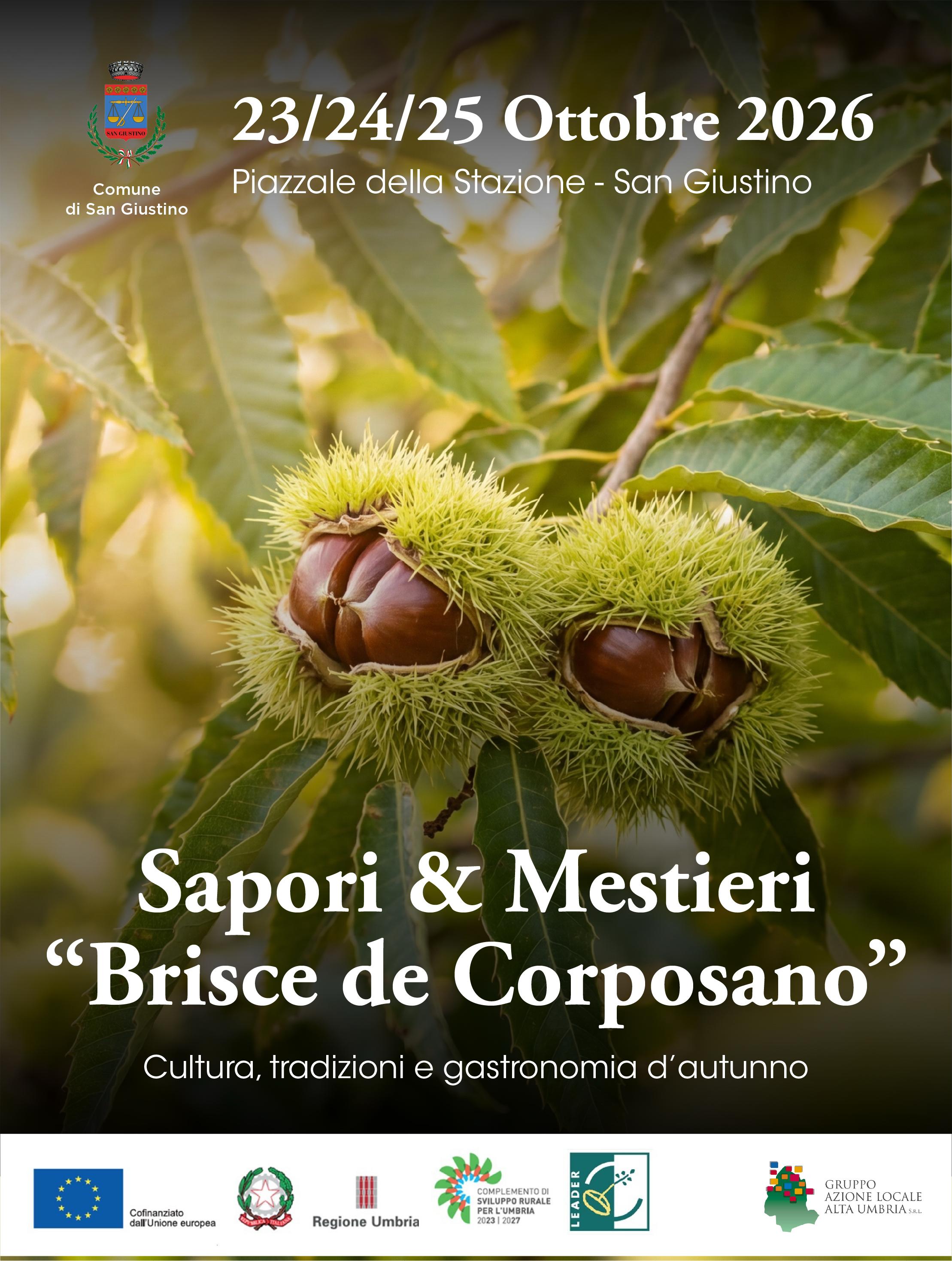 Locandina della fiera Sapori e Mestieri