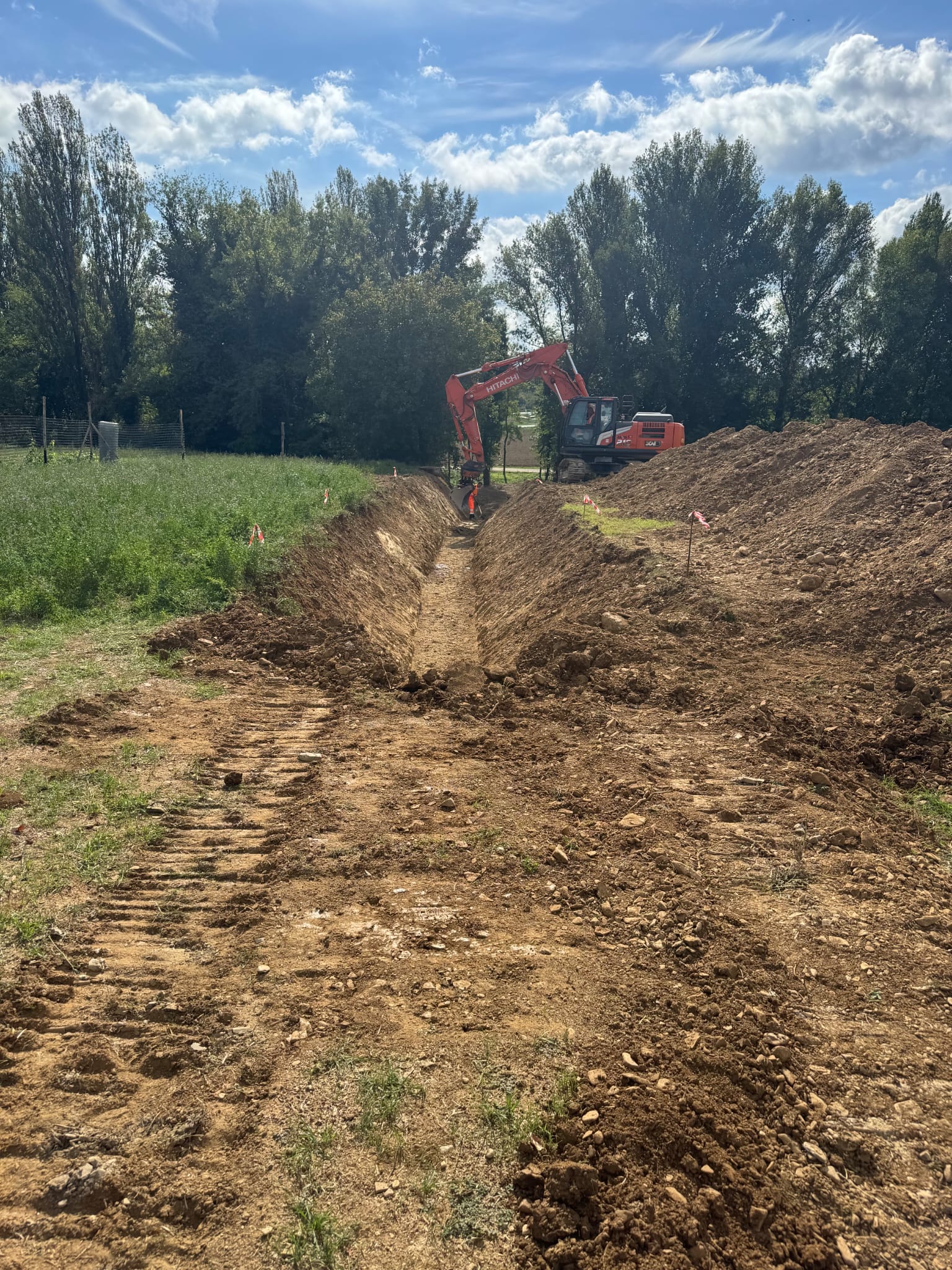 Montone, proseguono i lavori per il nuovo collettore della zona industriale di Santa Maria di Sette. Approvato anche l&rsquo;ampliamento del cimitero