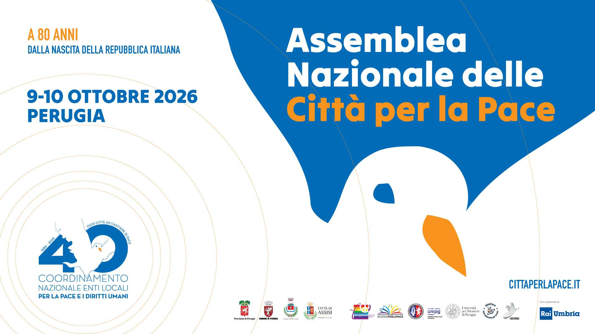 A Perugia l’Assemblea Nazionale delle Città per la Pace A Perugia l’Assemblea Nazionale delle Città per la Pace